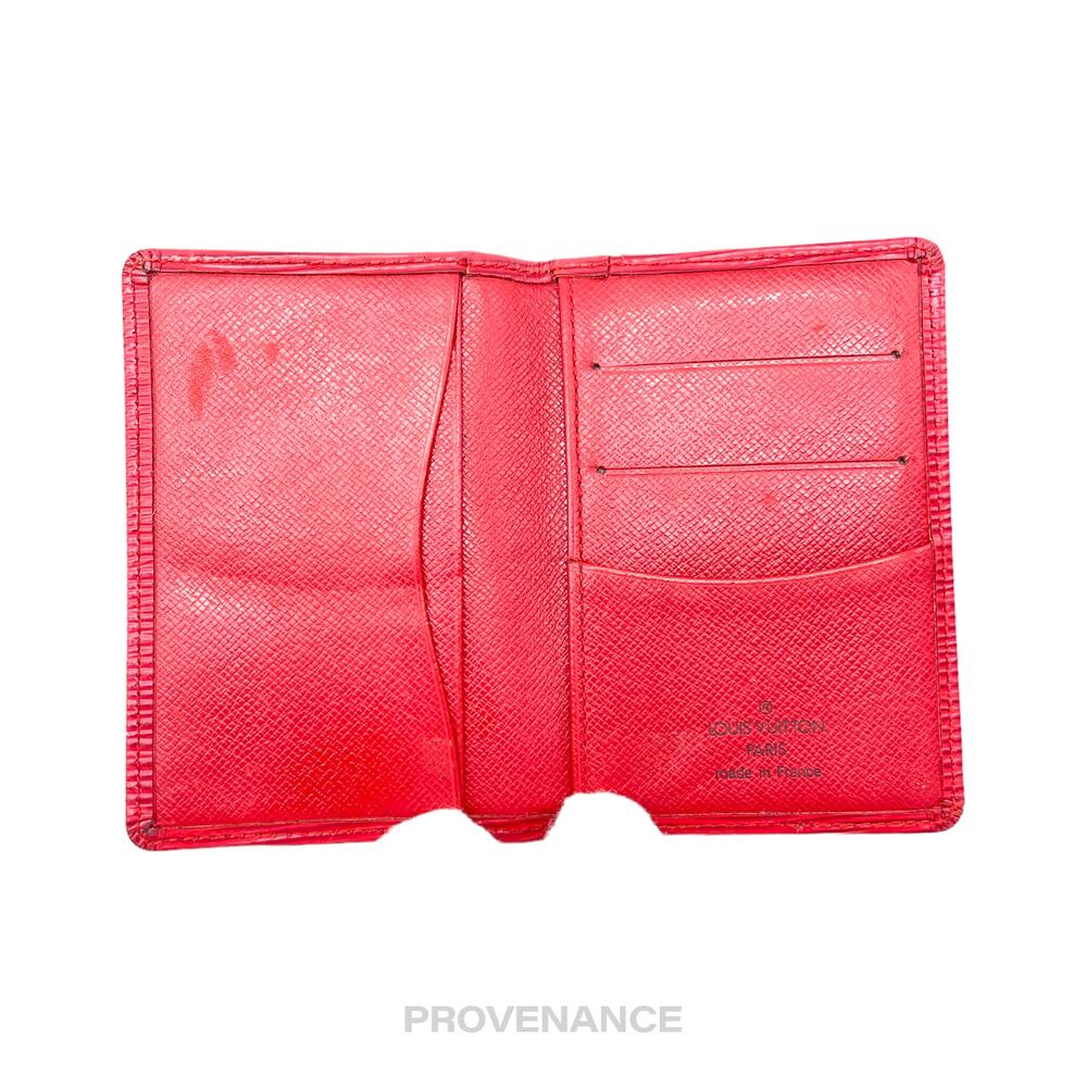 🔴 Louis Vuitton Pocket Organizer - Red Epi Leather - Picture 7 of 9